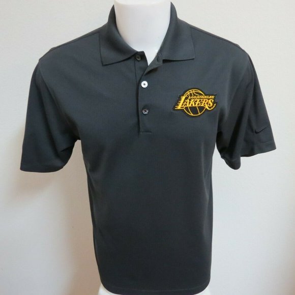 Lakers Nike Drifit Mens 3l Polo 